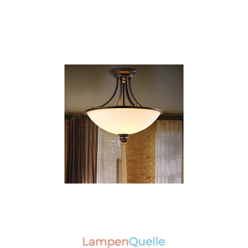 Einfache Pastorale Decke Lampen Bronze Phnom Penh Amerikanischen Land Europäischen Decke Lampen Lampe