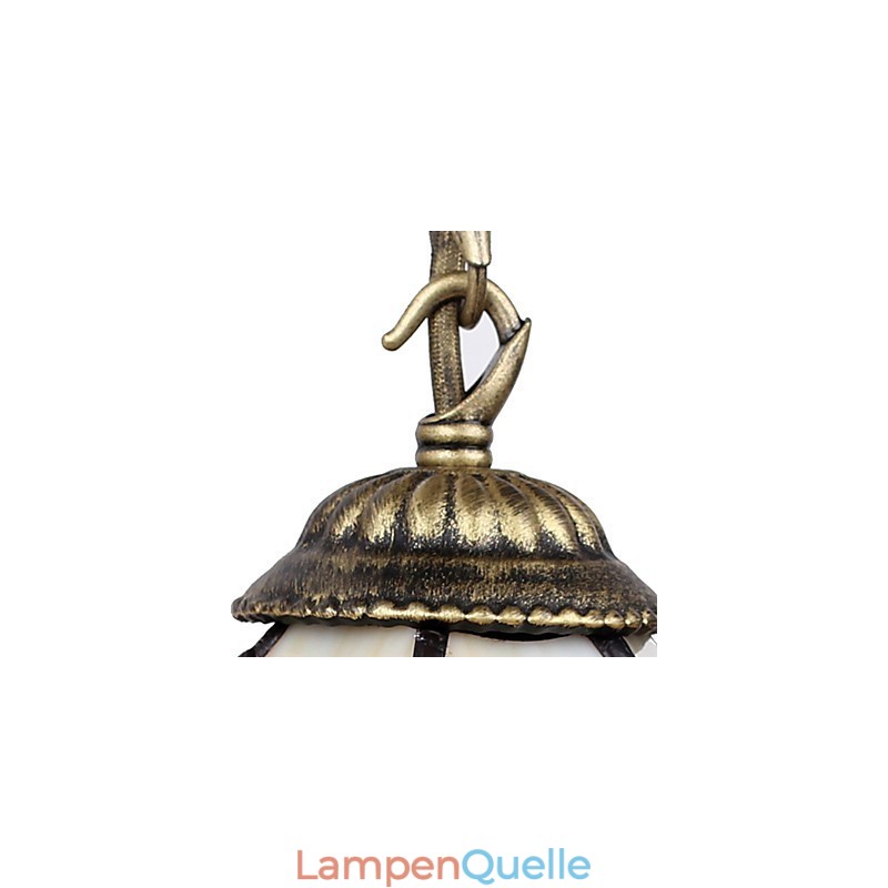 Europäische vertraglich ländliche kreative Schmiedeeisen Wandleuchte Glas Lichter