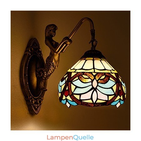 Europäische vertraglich ländliche kreative Schmiedeeisen Wandleuchte Glas Lichter Europäische vertraglich ländliche kreative Schmiedeeisen Wandleuchte Glas Lichter