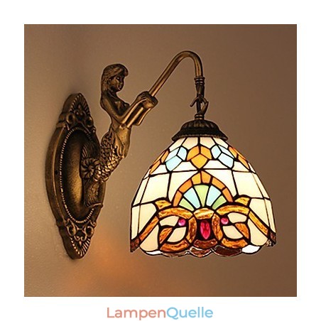 Europäische vertraglich ländliche kreative Schmiedeeisen Wandleuchte Glas Lichter Europäische vertraglich ländliche kreative Schmiedeeisen Wandleuchte Glas Lichter