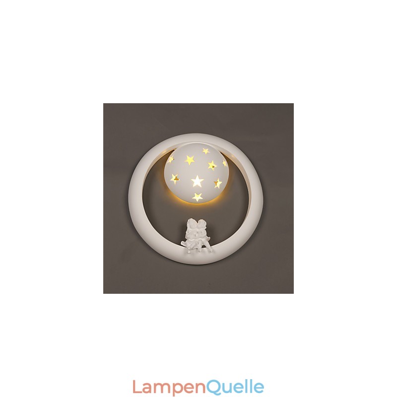 Süße pastorale Gips Spaß Kinderzimmer Veranda Wandleuchte Lichter