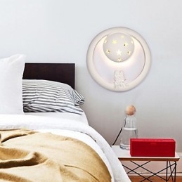 Süße pastorale Gips Spaß Kinderzimmer Veranda Wandleuchte Lichter