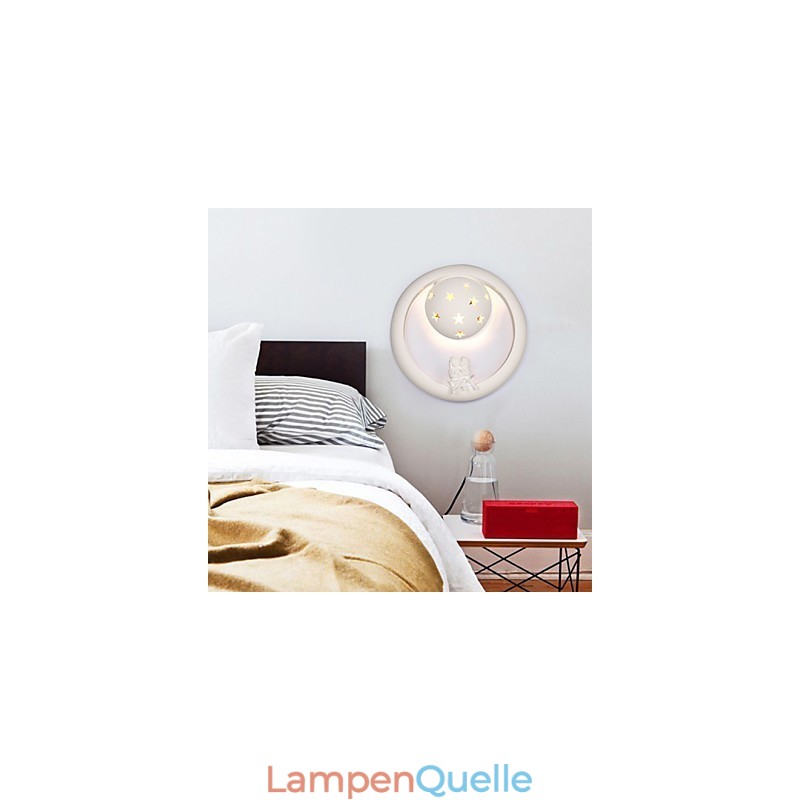 Süße pastorale Gips Spaß Kinderzimmer Veranda Wandleuchte Lichter