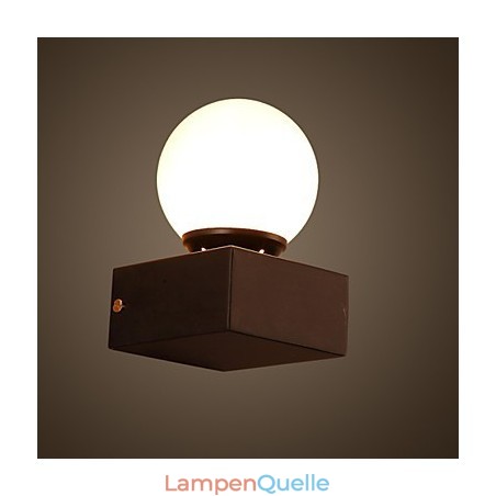 Ball Loft Kreative Wandleuchte Schmiedeeisen Wandleuchte Wiederherstellung der alten Weisen Lichter