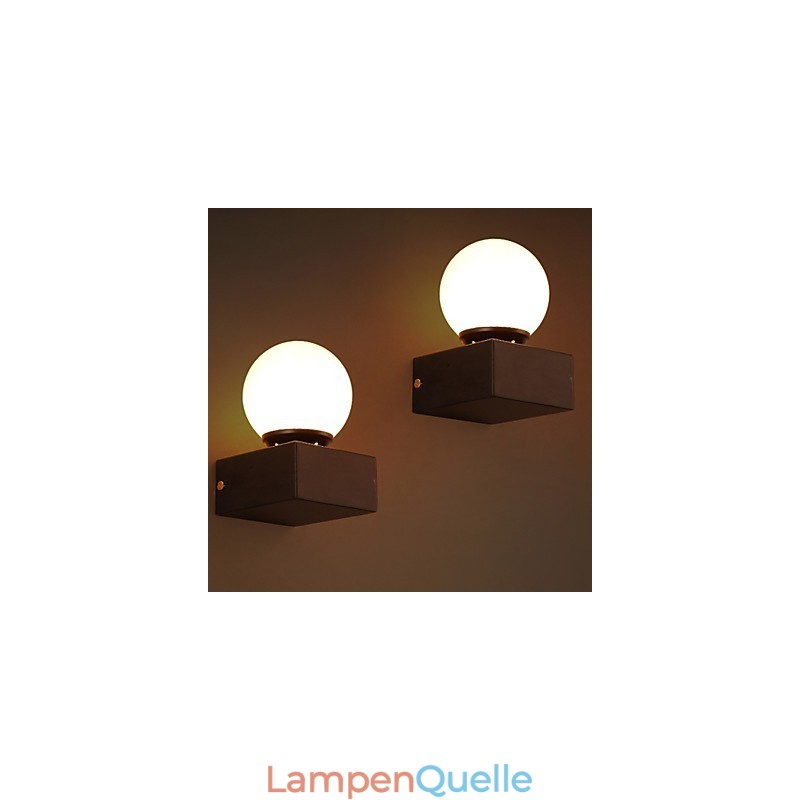 Ball Loft Kreative Wandleuchte Schmiedeeisen Wandleuchte Wiederherstellung der alten Weisen Lichter