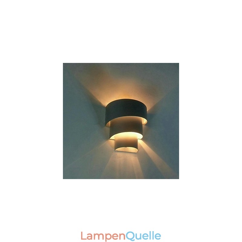 Hochwertige moderne Modedesign Spiralwandleuchte Kreative Wandleuchte