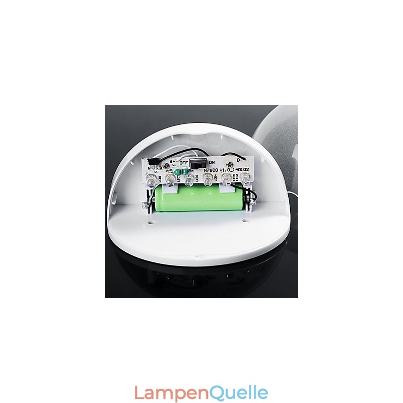 Solarbetriebene Lampe für den Außenbereich, Gartenlicht, automatische Sensoraktivierung, Solarlicht (weiß)
