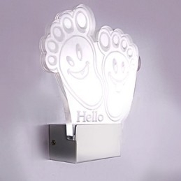 Acryl Wandleuchte PVC Lampe Licht Chip Moderne Zeitgenössische Metall
