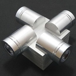Mini-Stil Unterputz-Wandleuchten Moderne zeitgenössische Metall