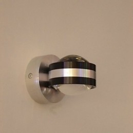 Treppenlichter Doppelseitige Aluminium Wandleuchten Modernes zeitgenössisches Metall