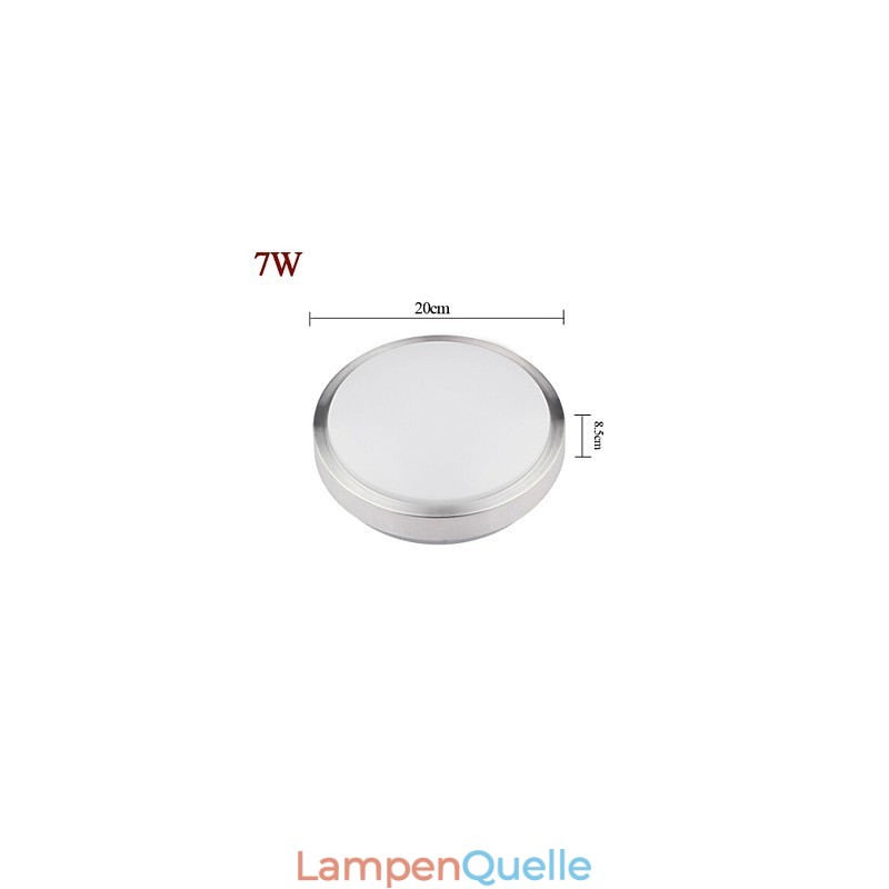 Deckenleuchten 7W Licht rund schlicht modern Durchmesser 20CM