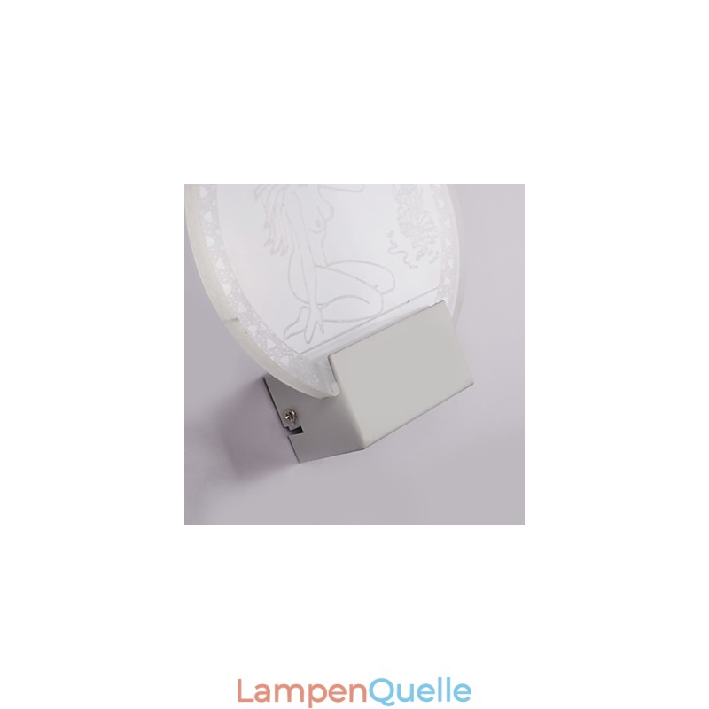 Acryl Wandleuchte PVC Lampe Licht Chip Modern Zeitgenössisch Metall 5W
