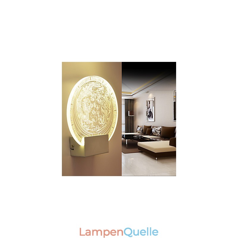 Wandleuchten PVC Lampe Licht Moderne Zeitgenössische Metall