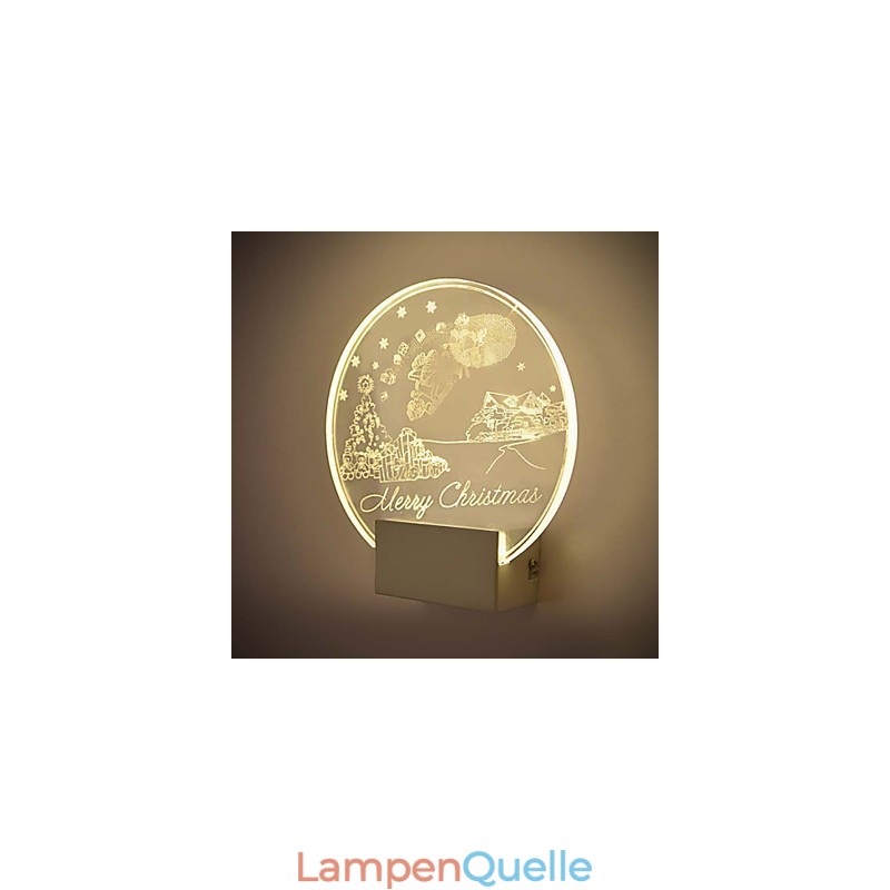 Acryl Wandleuchte PVC Lampe Licht Moderne Zeitgenössische Metall