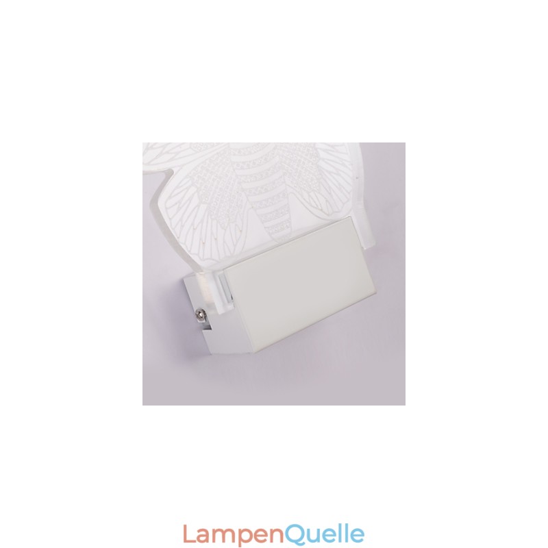 Acryl Wandleuchte PVC Lampe Licht Moderne Zeitgenössische Metall