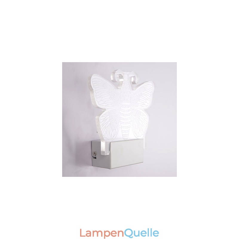 Acryl Wandleuchte PVC Lampe Licht Moderne Zeitgenössische Metall