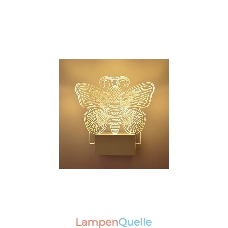 Acryl Wandleuchte PVC Lampe Licht Moderne Zeitgenössische Metall