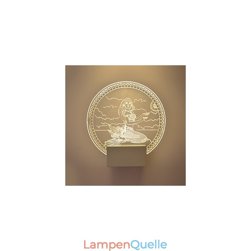 Acryl Wandleuchte PVC Lampe Licht Moderne Zeitgenössische Metall