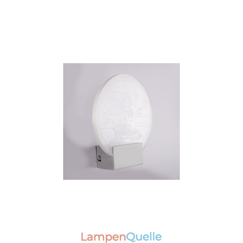 Acryl Wandleuchte PVC Lampe Licht Moderne Zeitgenössische Metall