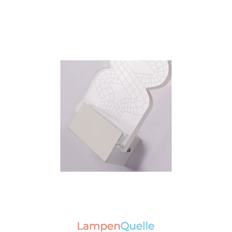 Acryl Wandleuchte PVC Lampe Licht Chip Moderne Zeitgenössische Metall