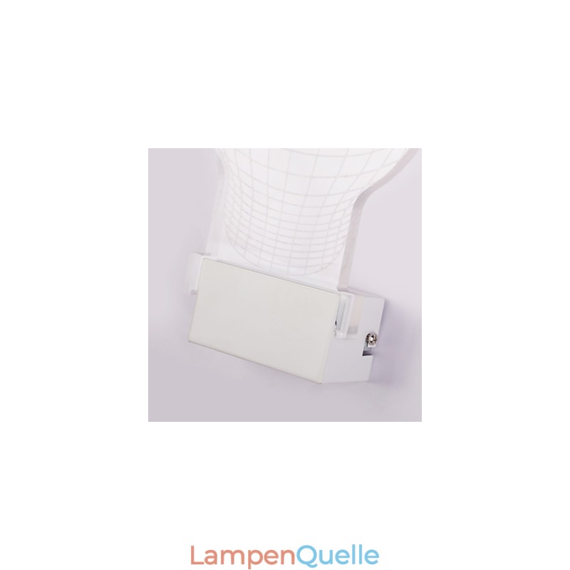 Acryl Wandleuchte PVC Lampe Licht Chip Moderne Zeitgenössische Metall