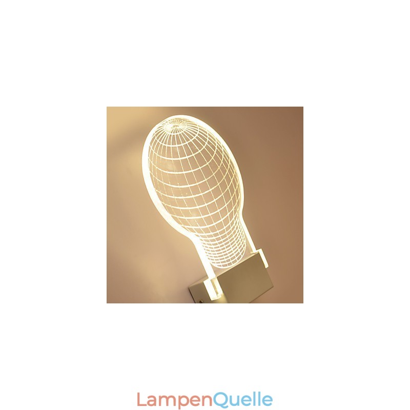 Acryl Wandleuchte PVC Lampe Licht Chip Moderne Zeitgenössische Metall