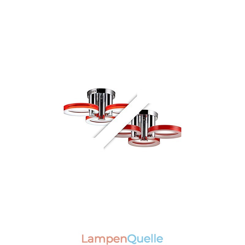 Runde SMD-Deckenleuchte aus Acryl