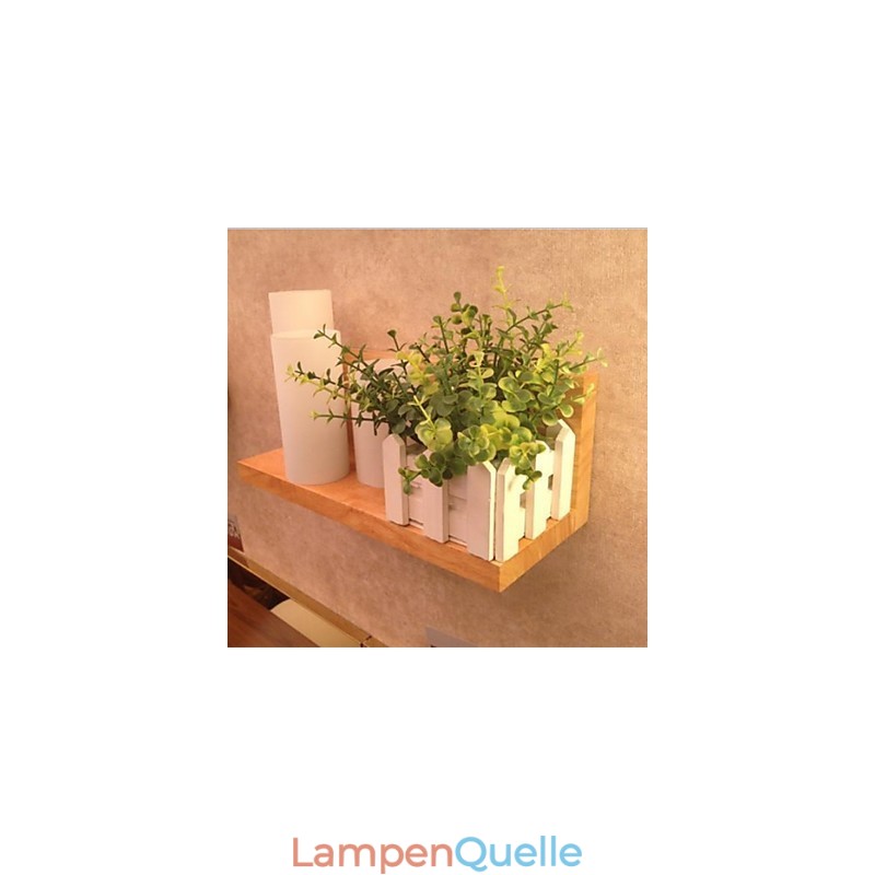 Wandleuchte Drei Lichter und Glas