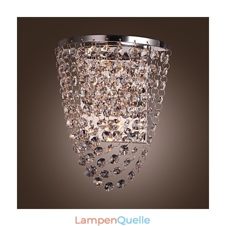 Kristall-Wandfluter Modern Metal Kristall-Wandfluter Modern Metal