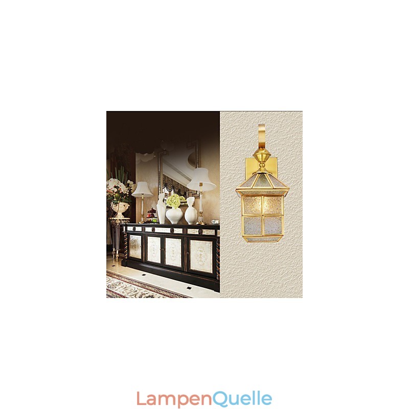 Außenlampe Gartenlampe Außenlampe Vollkupferlampe
