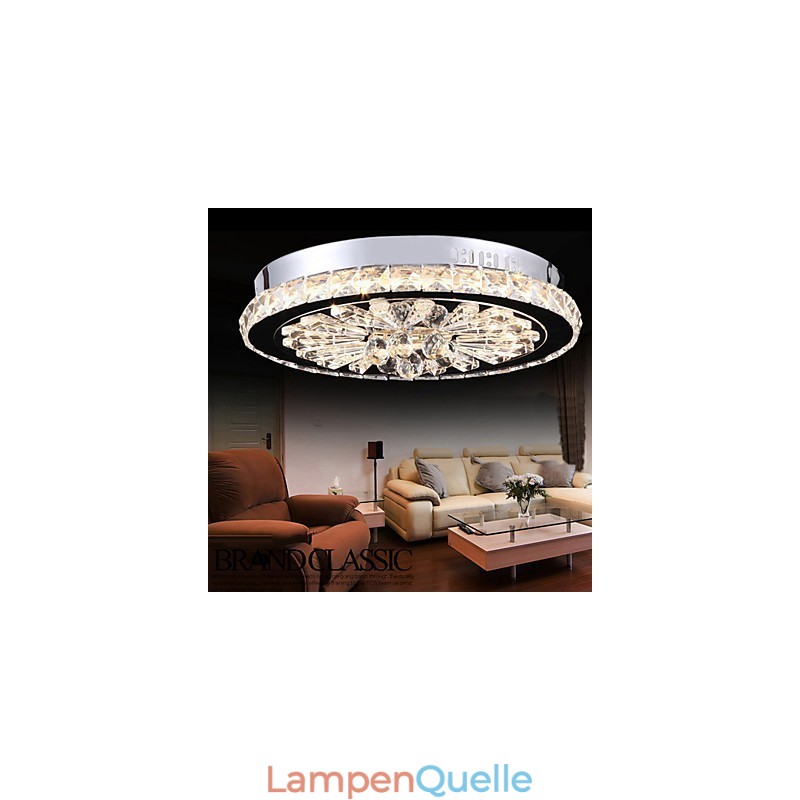 Kristall Flush Mount Moderne Zeitgenössische Wohnzimmer Bett Esszimmer Kinder Metall