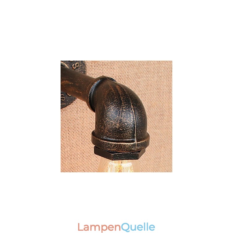 Nostalgie Einfache Wasserpfeife Dekorative Kleine Wandleuchte Wandleuchte