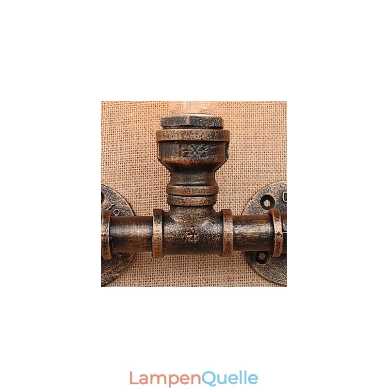 Nostalgie Einfache Wasserpfeife Dekorative Kleine Wandleuchte Wandleuchte