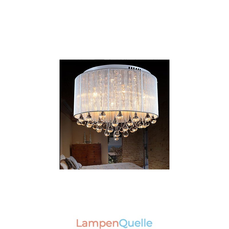 Romantische K9 Kristall Deckenlampe