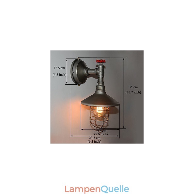 Neu Retro Loft Vintage Industrielle Edison Wand lampe Anhänger Lichter