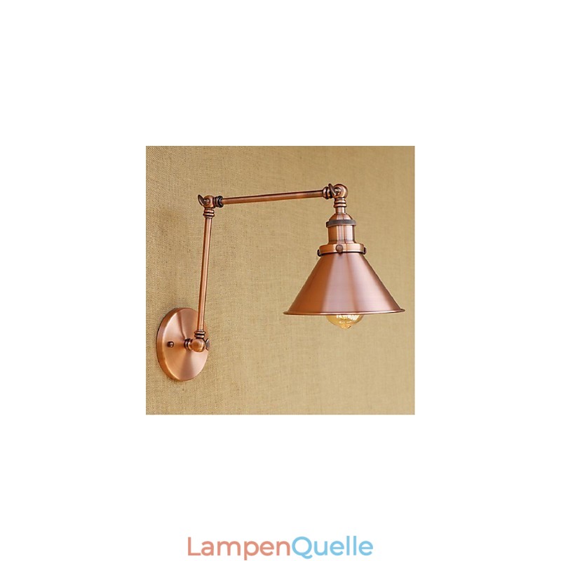 Lange arm Halb rost Retro Kreative Nostalgische Versenkbare Klapp Wandleuchten Wand Licht