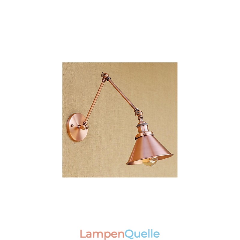 Lange arm Halb rost Retro Kreative Nostalgische Versenkbare Klapp Wandleuchten Wand Licht