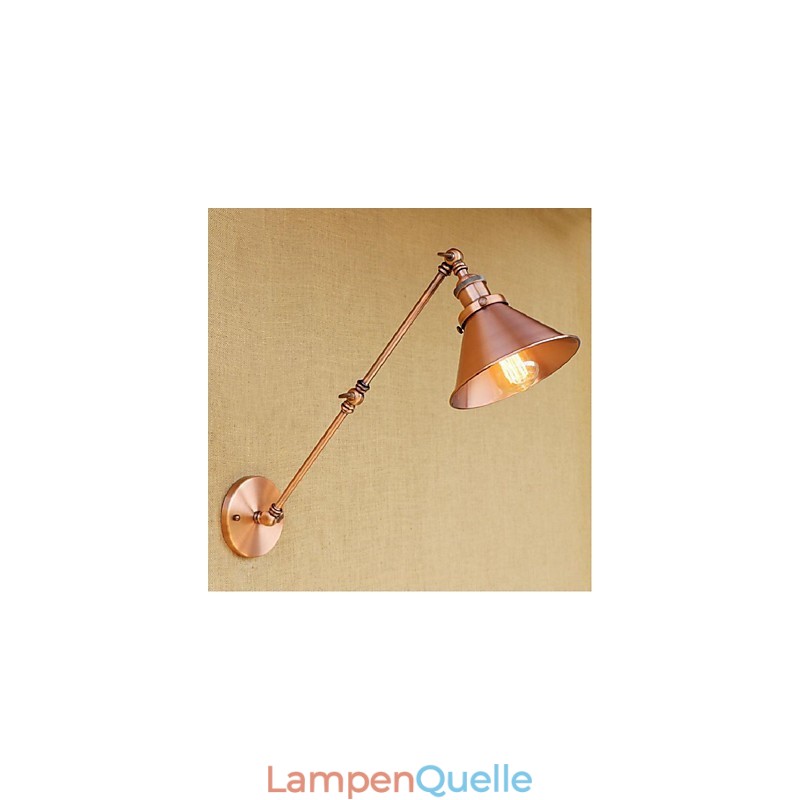 Lange arm Halb rost Retro Kreative Nostalgische Versenkbare Klapp Wandleuchten Wand Licht