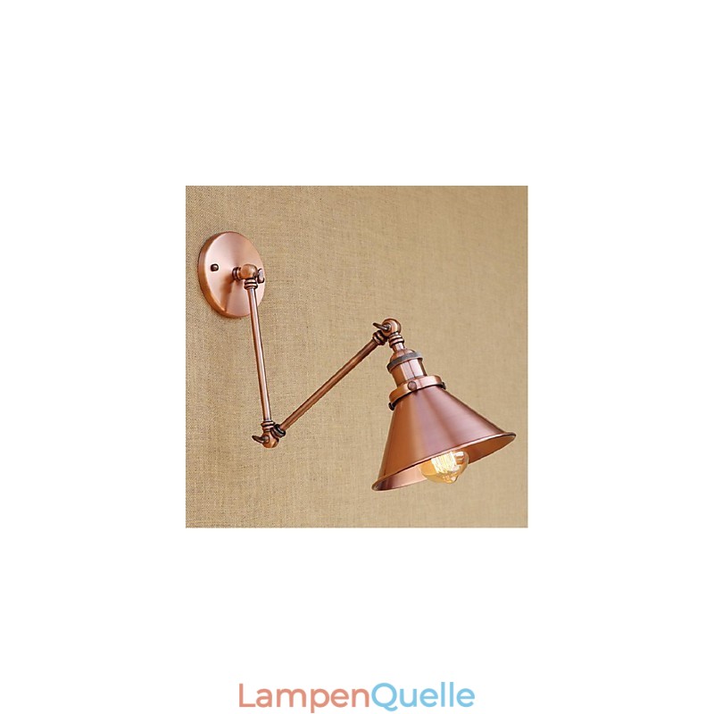 Lange arm Halb rost Retro Kreative Nostalgische Versenkbare Klapp Wandleuchten Wand Licht