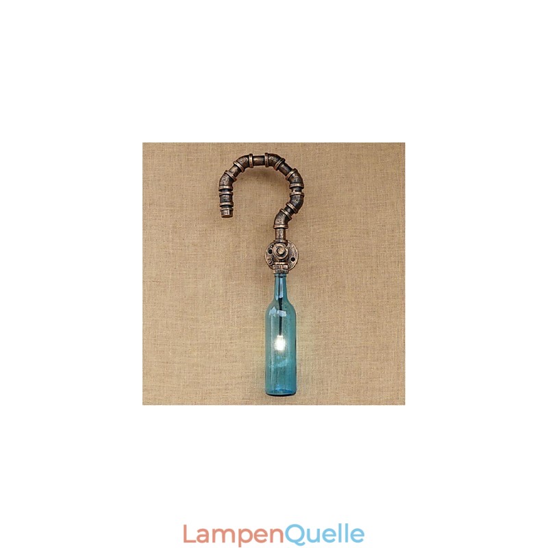 Retro American Village Creative Industry Wind Designer Wasserflasche Wandleuchte Wandleuchte