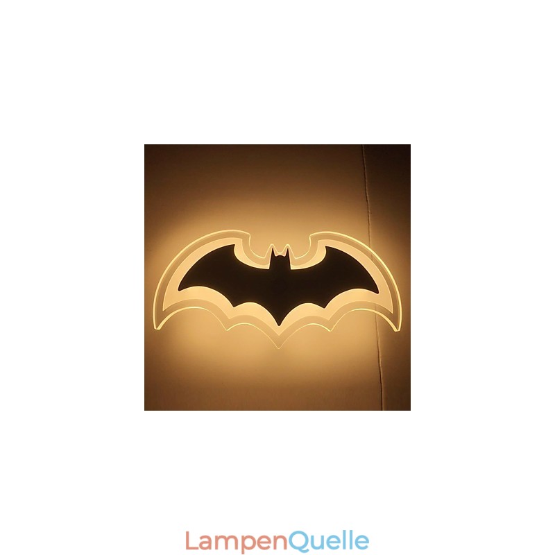 Moderne Acryl Bat Wandleuchte Nachttischlampe Wandleuchten FlurlichterV