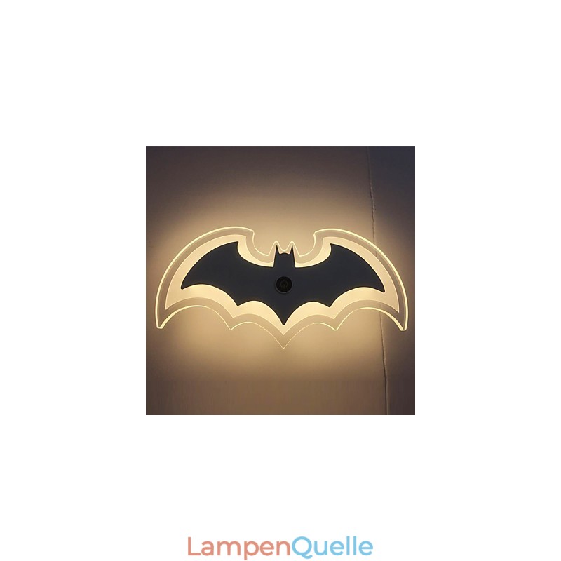 Moderne Acryl Bat Wandleuchte Nachttischlampe Wandleuchten FlurlichterV