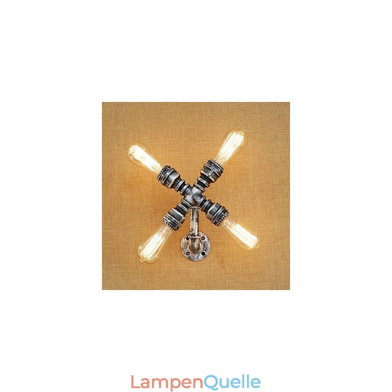 Country Retro Malerei Funktion für Swing Arm Umgebungslicht Wandleuchten Wandleuchte