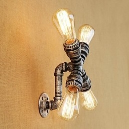 Country Retro Malerei Funktion für Swing Arm Umgebungslicht Wandleuchten Wandleuchte