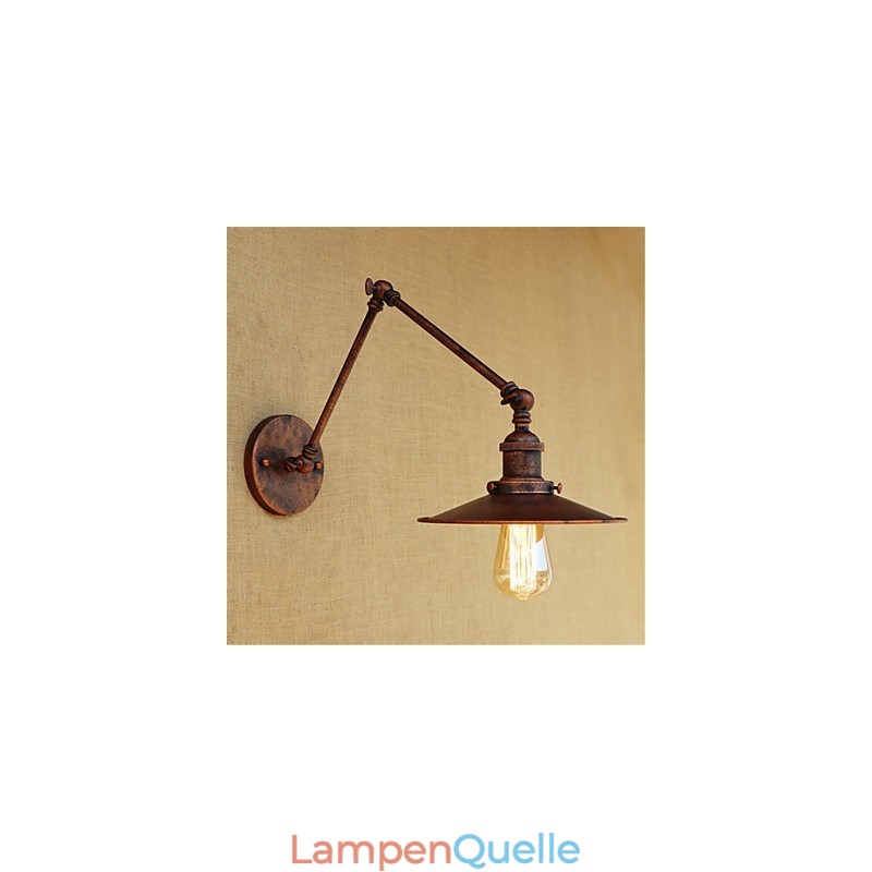 Rustikale Lodge Country Retro Malerei Feature für Mini-Stil Swing Arm Ambient Light Swing
