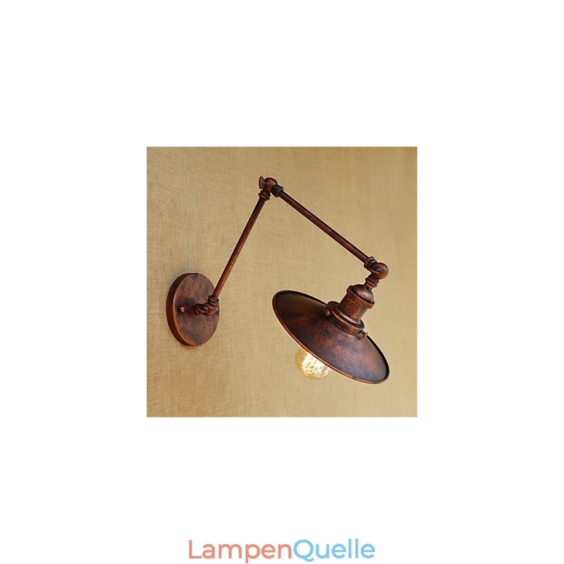 Rustikale Lodge Country Retro Malerei Feature für Mini-Stil Swing Arm Ambient Light Swing