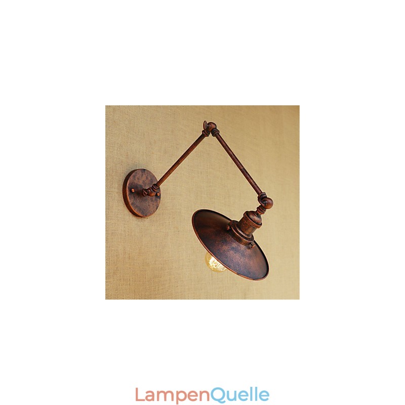 Rustikale Lodge Country Retro Malerei Feature für Mini-Stil Swing Arm Ambient Light Swing