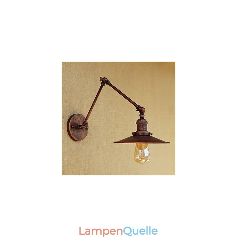 Rustikale Lodge Country Retro Malerei Feature für Mini-Stil Swing Arm Ambient Light Swing
