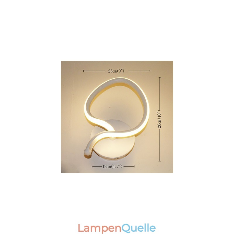Moderne minimalistische Wandleuchte Nachttischlampe kreative Korridorlampe Aluminiumbeleuchtung