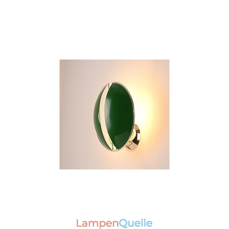 Moderne zeitgenössische Vintage-Malerei-Funktion für Mini-Stil Uplight Wandleuchten Wandleuchte